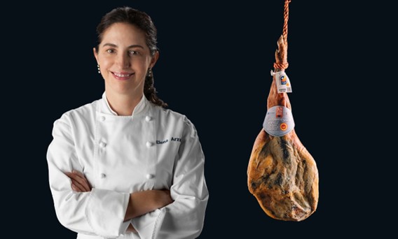 La D.O.P. Jamón de Teruel elige a la chef 3 estrellas Michelin, Elena Arzak, para realzar su inigualable sabor